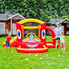 Load image into Gallery viewer, &lt;b&gt;QUICK INSTALLATION:&lt;/b&gt; You only need to spend a few minutes to inflate and deflate it; children&#39;s dream inflatable bouncer will be ready for action; when playtime is over, put it into the storage bag
