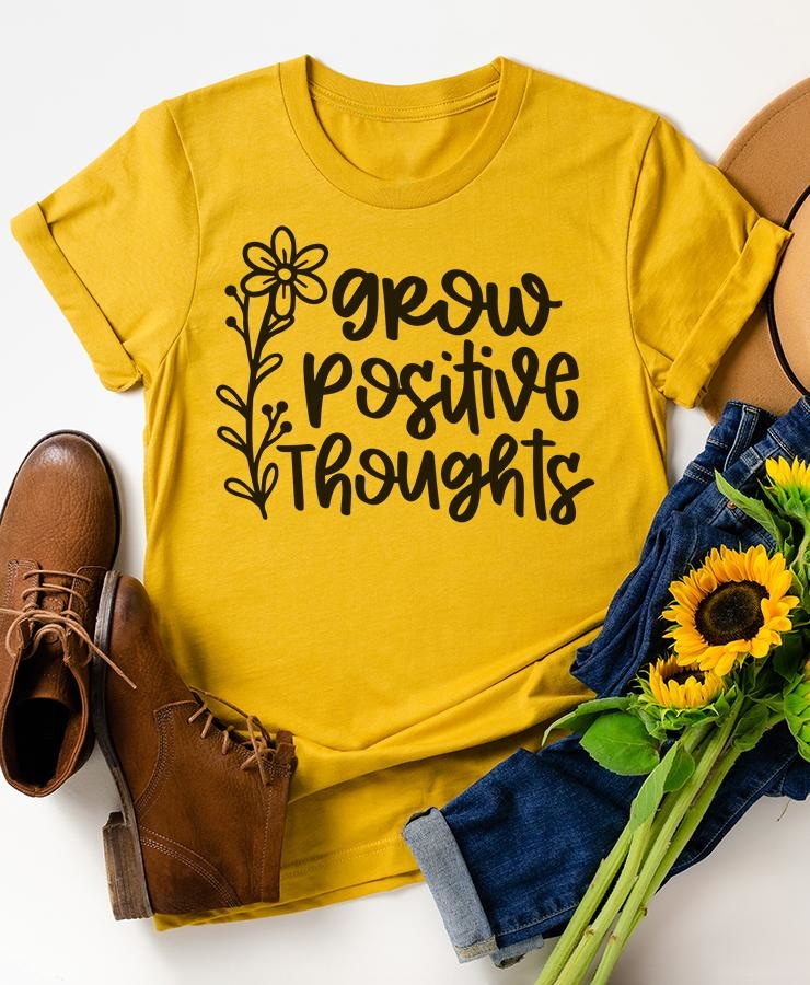 Download Grow Positive Thoughts SVG - Happiness is Homemade