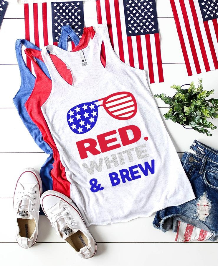 Red, White, & Brew SVG – Happiness is Homemade