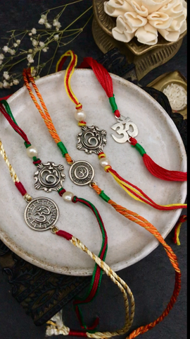 Silver Rakhi