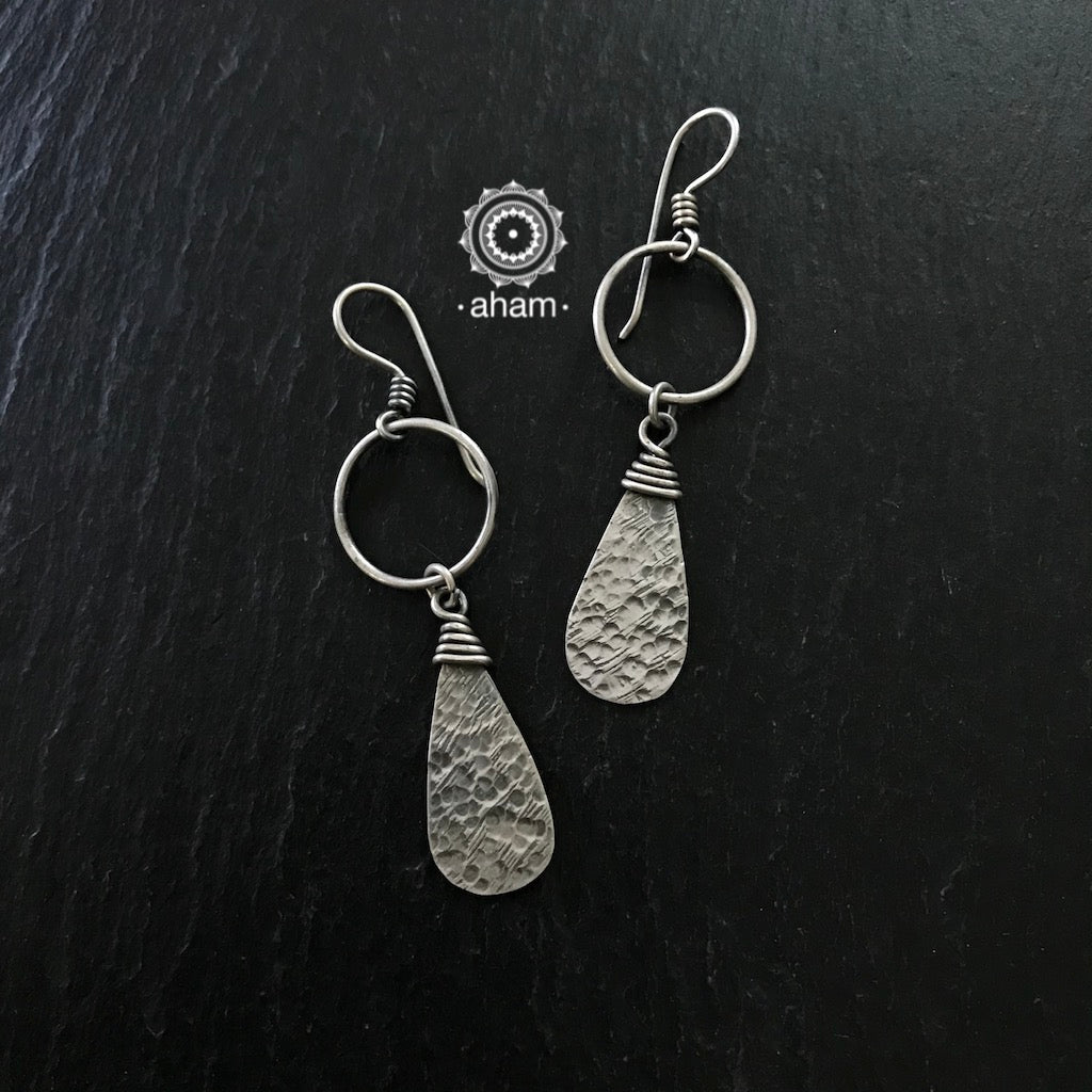 Contemporary light weight earrings in 92.5 silver.  Perfect wear from Dawn to Dusk. 