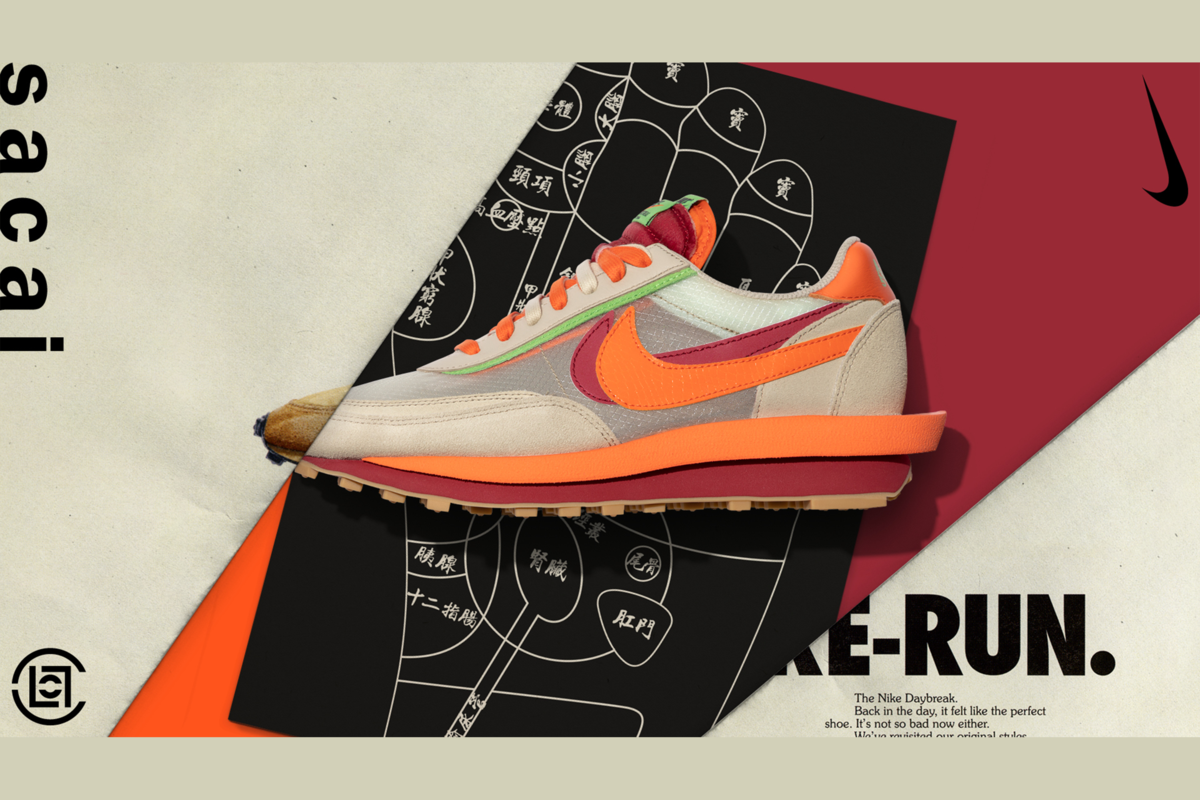 Kameel Bedrijfsomschrijving markt HERE'S YOUR CHANCE TO ENTER THE CLOT X SACAI X NIKE LDWAFFLE - “ORANGE –  Juice Store USA