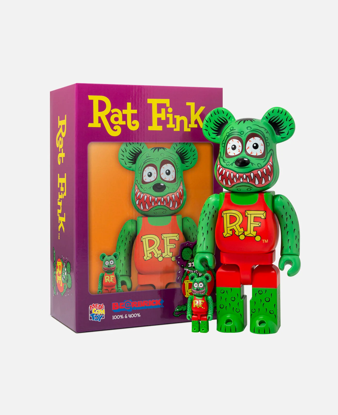 新品未開封 RAT FINK ラットフィンク 100% & 400% www.krzysztofbialy.com