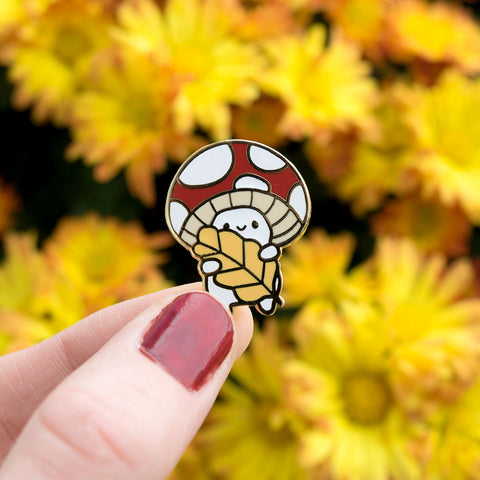 sugarnova Fall Fox Enamel Pin