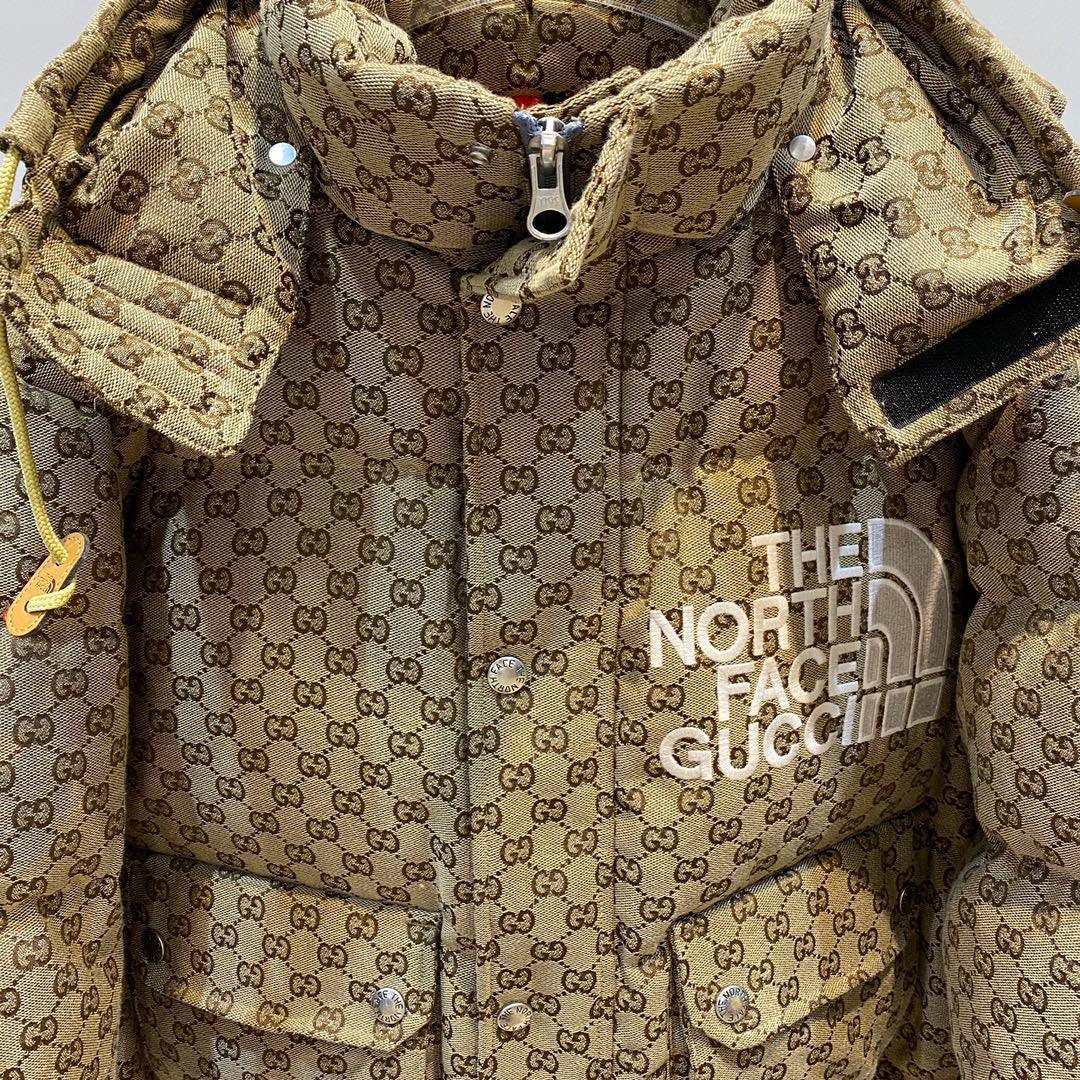 Gucci X The North Face Print Jacket Hypedstreetgear