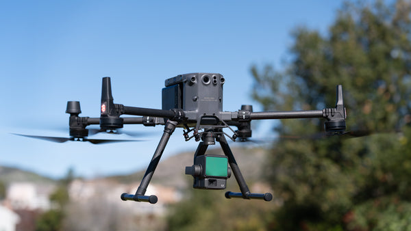 A DJI Matrice 350 RTK Drone with a Zenmuse L2 LiDAR sensor