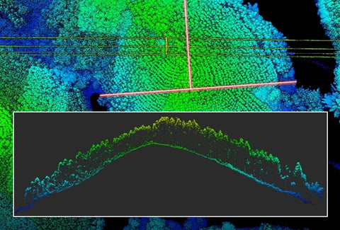 DJI Zenmuse L2 LiDAR for Matrice 300 & 350 - High-Level Precision: By combining GNSS and a high-accuracy self-developed IMU, this solution achieves 4cm vertical accuracy and 5cm horizontal accuracy.