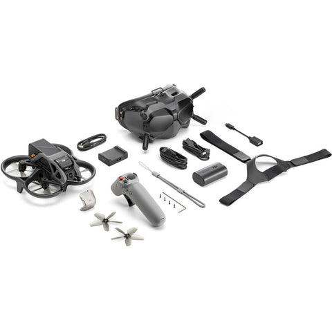 DJI Avata, First-Person View Drone with 4K Stabilized Video, Super-Wide  155° FOV, Built-in Propeller Guard, HD Low-Latency Transmission, Black, FAA