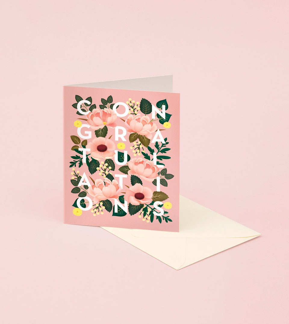 Pink Botanical Wrapping Paper – Clap Clap