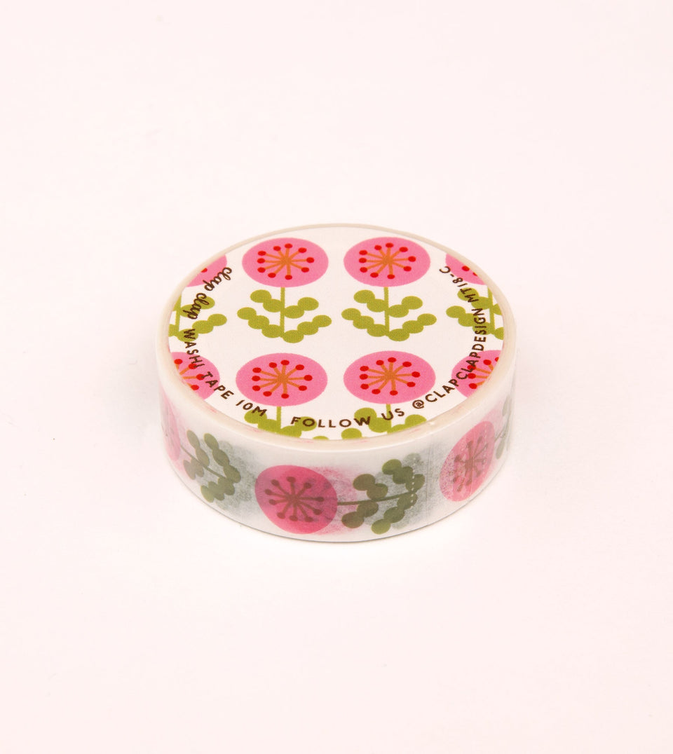 Floral Washi Tape for Bullet Journal, Gift Wrap and More – Clap Clap
