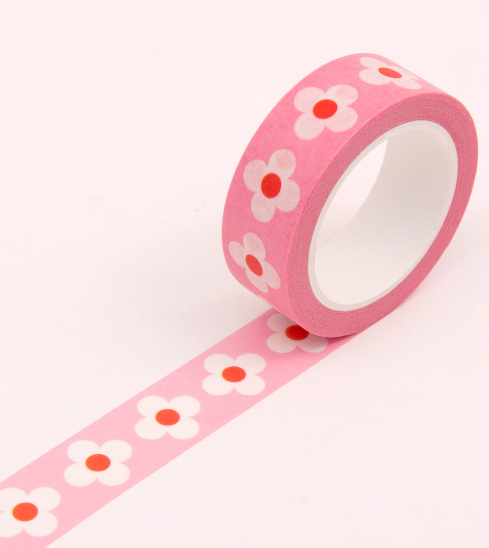 Check Pink Washi Tape, Maste Draw Me Washi Masking Tape, Writable Tape For  Journaling and Planning