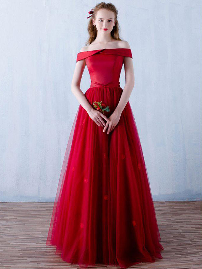 rosette a line gown