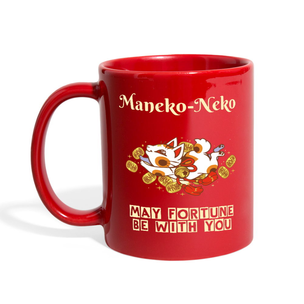 Maneki Neko Fortune Cat Coffee Mug - eCatShop