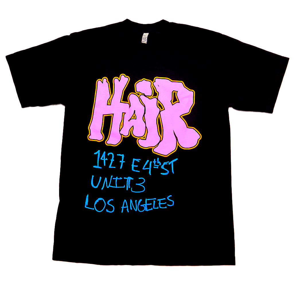 Black HAIR Shirt - HAIR Los Angeles product image