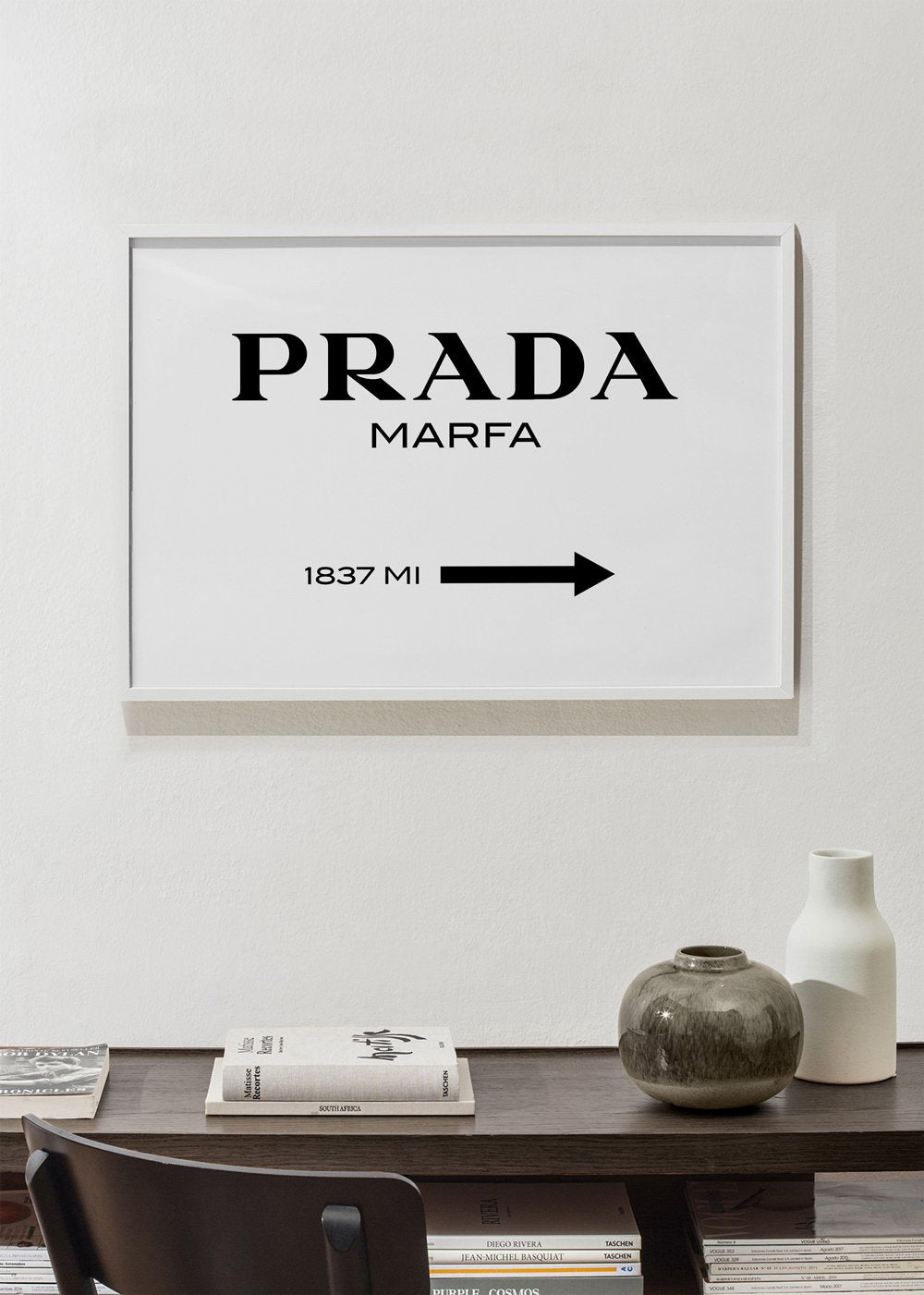 Introducir 48+ imagen cuadro marfa prada