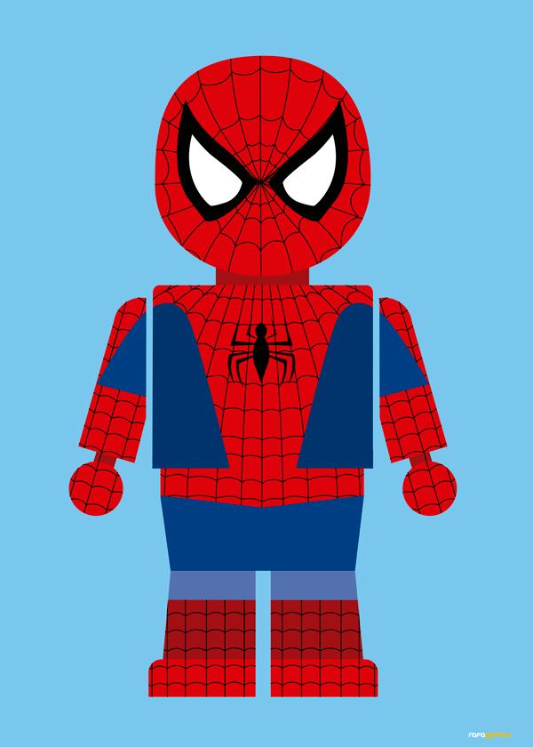 Cuadro infantil Toy Spiderman | Cuadros modernos y láminas decorativas –  Artesta