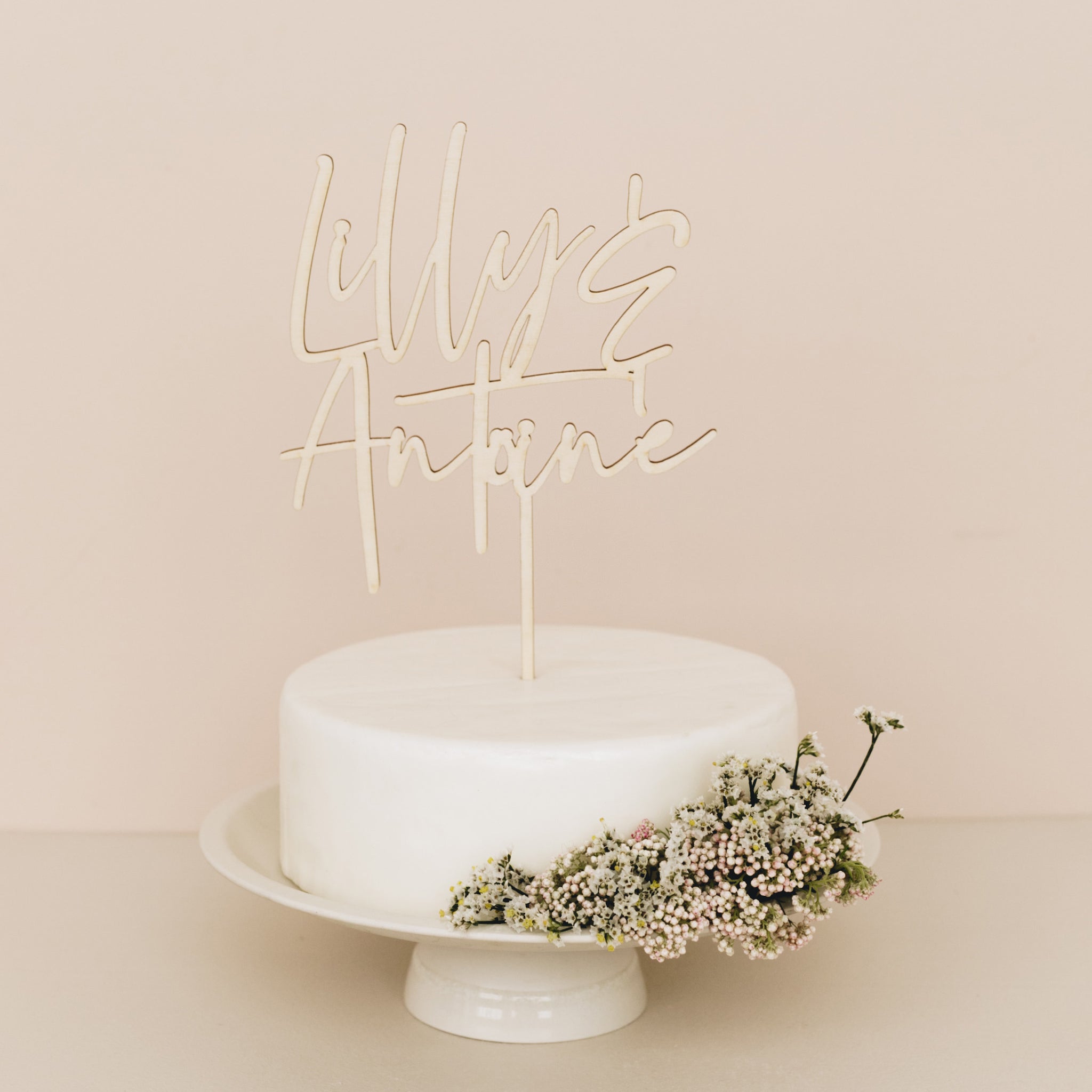  Cake  topper  Pure Les Mignonneries 