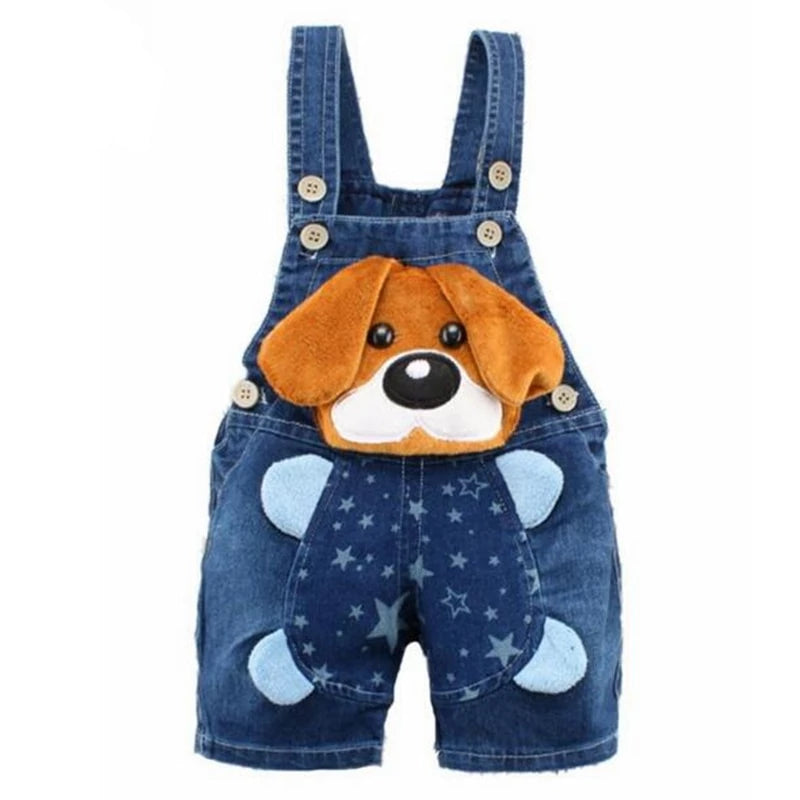 BeBe Boys and Girls Jeans Overalls