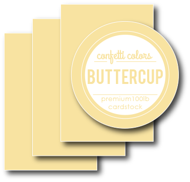 Buttercup Cardstock