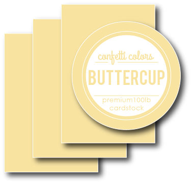 Buttercup Card Stock