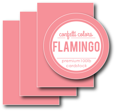 Flamingo Cardstock