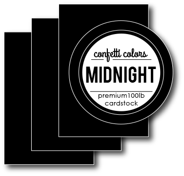 Midnight Cardstock