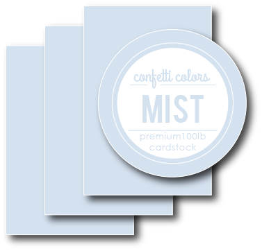 Mist Cardstock