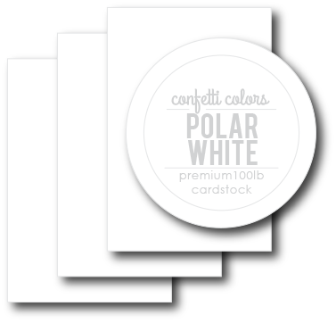 Polar White Cardstock