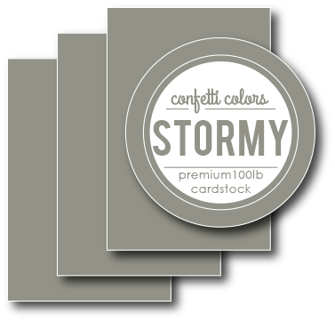Stormy Cardstock