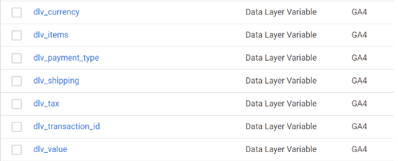 Data layer screenshot