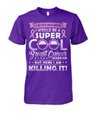 Super Cool Breast Cancer Warrior Shirts and Long Sleeves