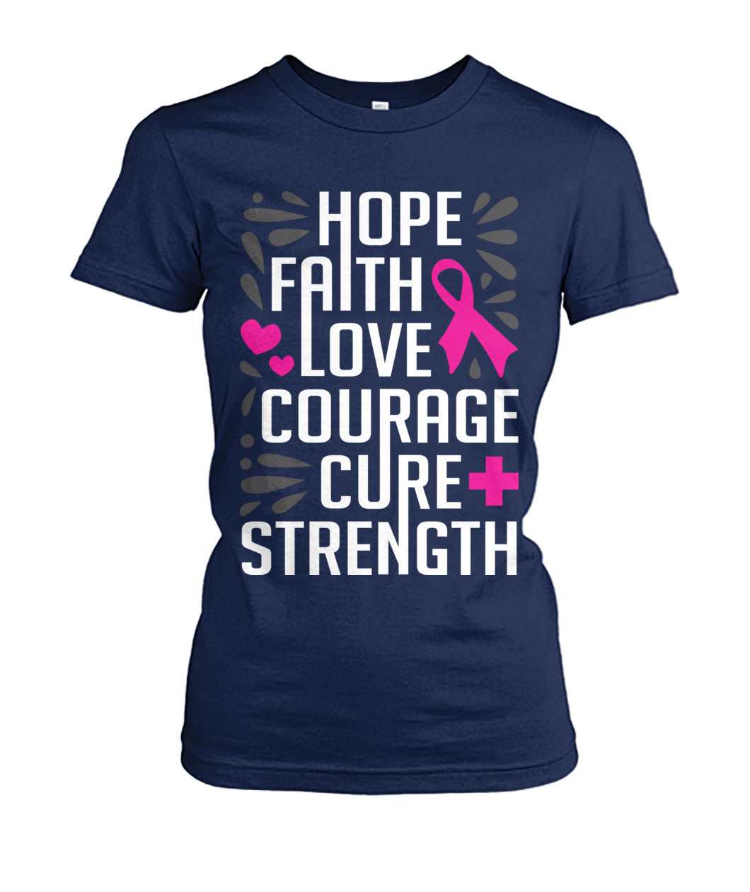 Hope Faith Shirts﻿ – Combat Breast Cancer