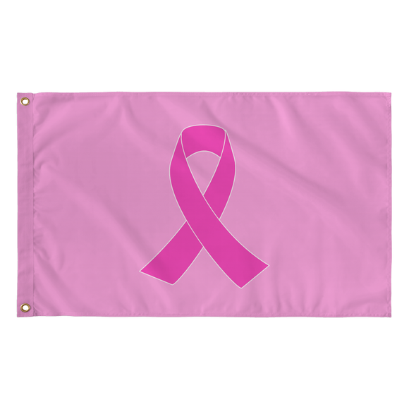 Breast Cancer Awareness Pink Ribbon Flag – Combat Breast Cancer