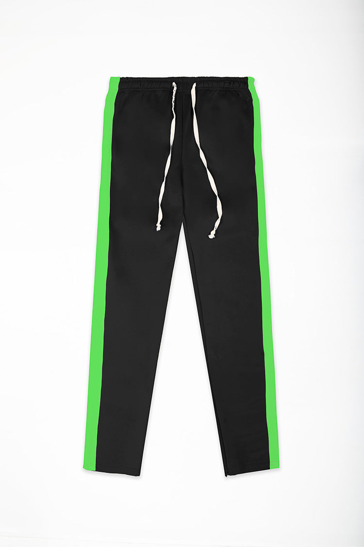 neon green track pants