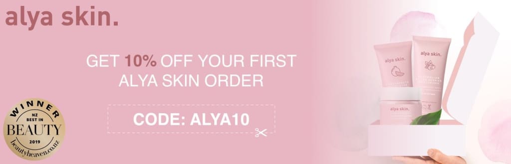 alya skin promo save 10% Bella Scoop