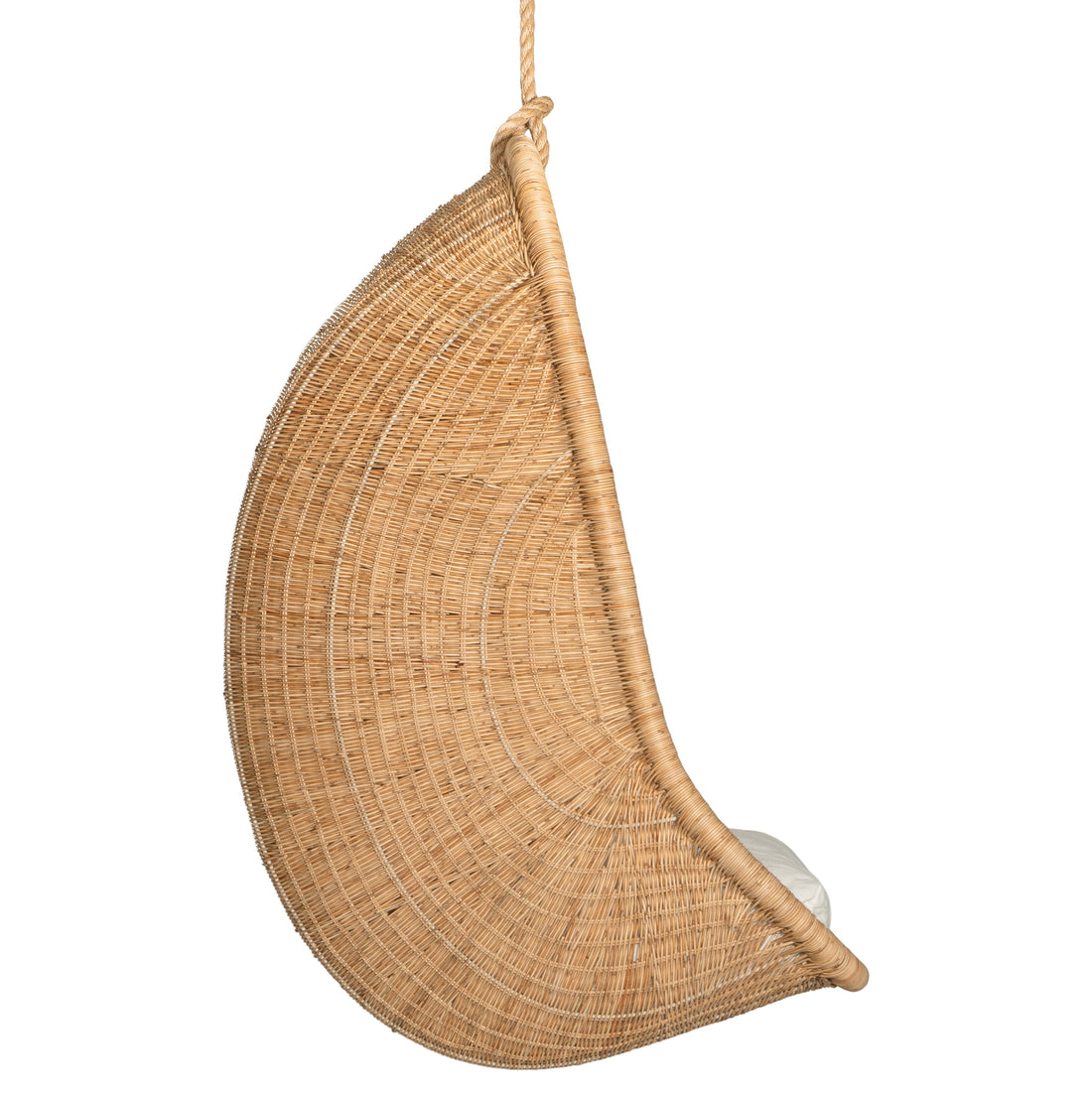 beige hanging chair