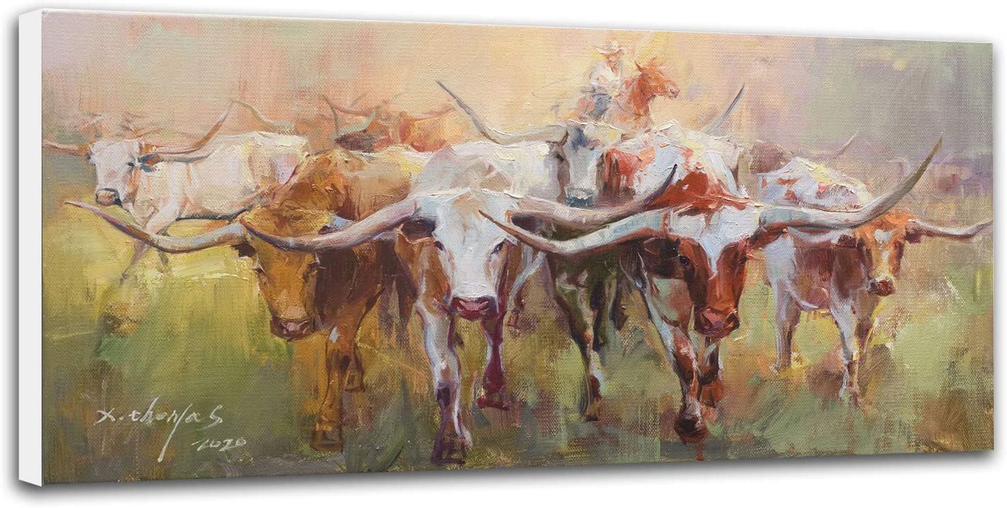 longhorn painting