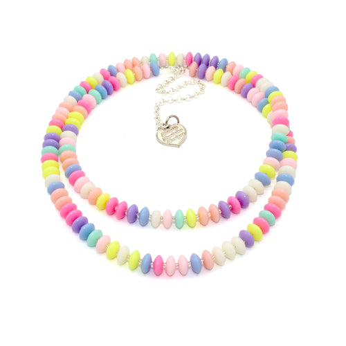 candy necklaces and cupcake toppers for kid-friendly crafts
