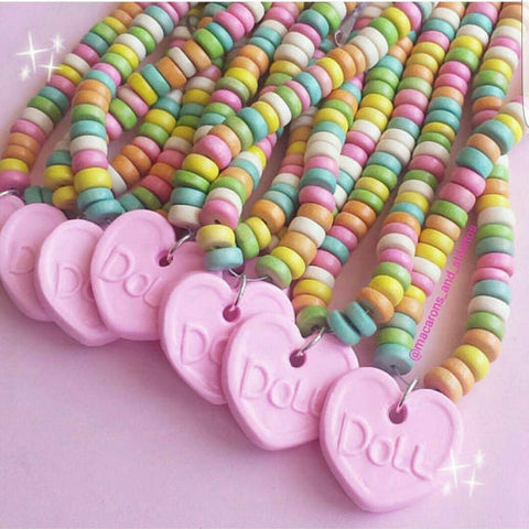 Faux Candy Necklace - Kawaii Candy 