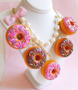 Donut Statement Necklace – Fatally Feminine Designs