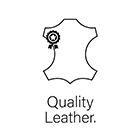 Feature icon quality leather