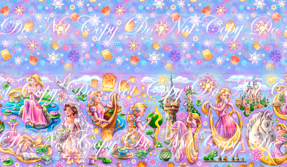 CATALOG - PREORDER R74 - Flower Gleam and Glow - Double Border - Violet