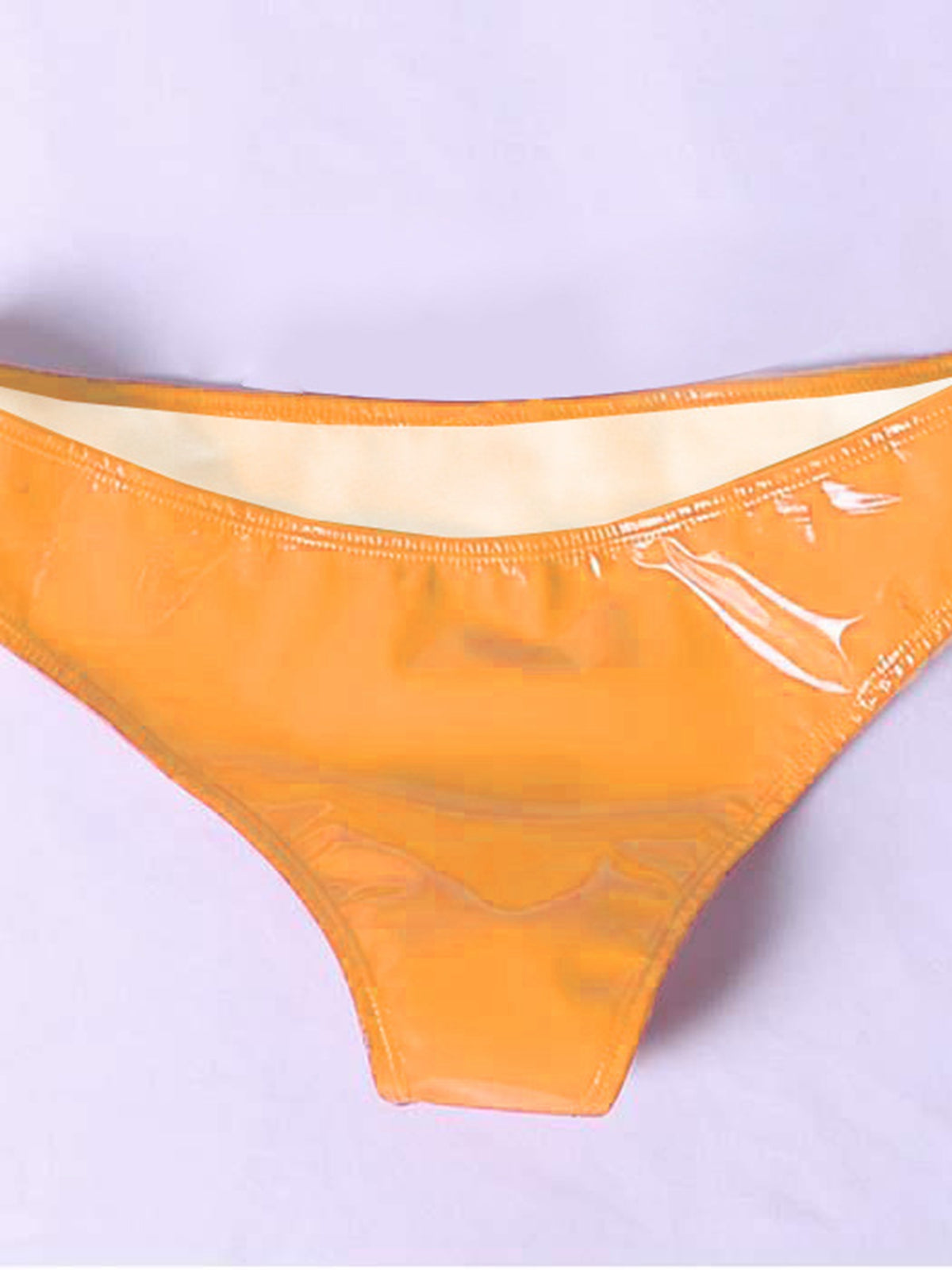 ZASUWA Female Glossy PU Hip-lift Panties