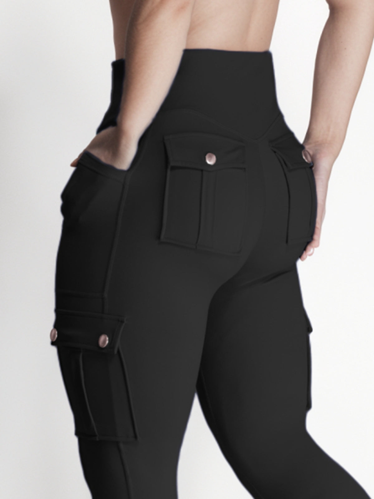 ZASUWA Female Pocket Cargo Style Leggings