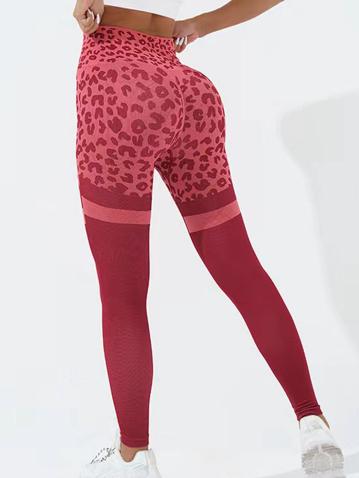 ZASUWA Female Trendy Leopard Print Leggings