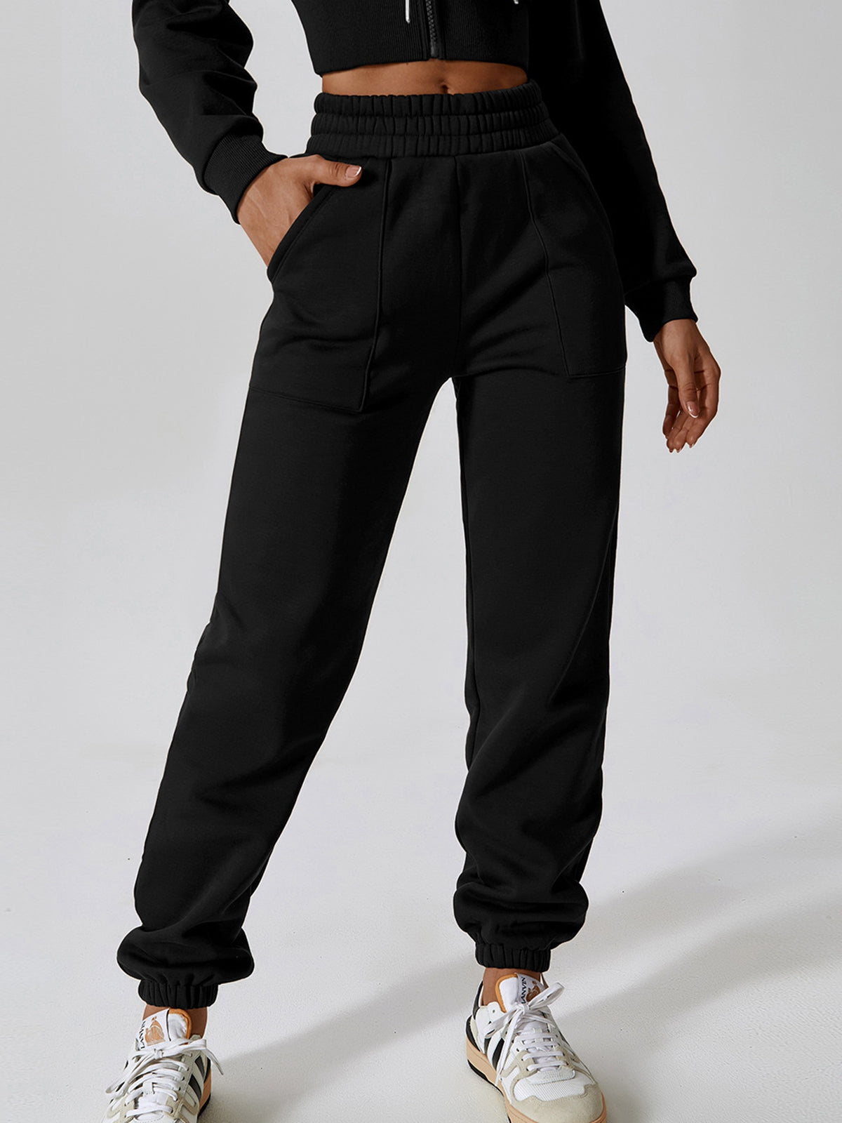 ZASUWA Female Pocket Leisure Pants