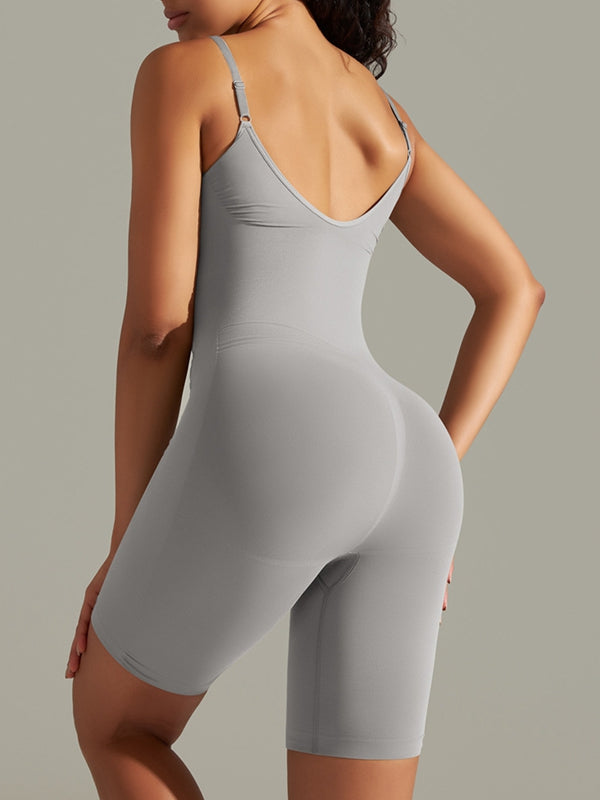 ZASUWA Female Scrunch Bum Seamless Short Jumpsuit