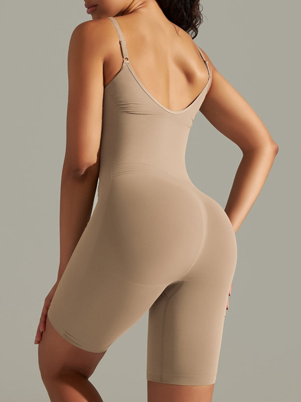 ZASUWA Female Scrunch Bum Seamless Short Jumpsuit