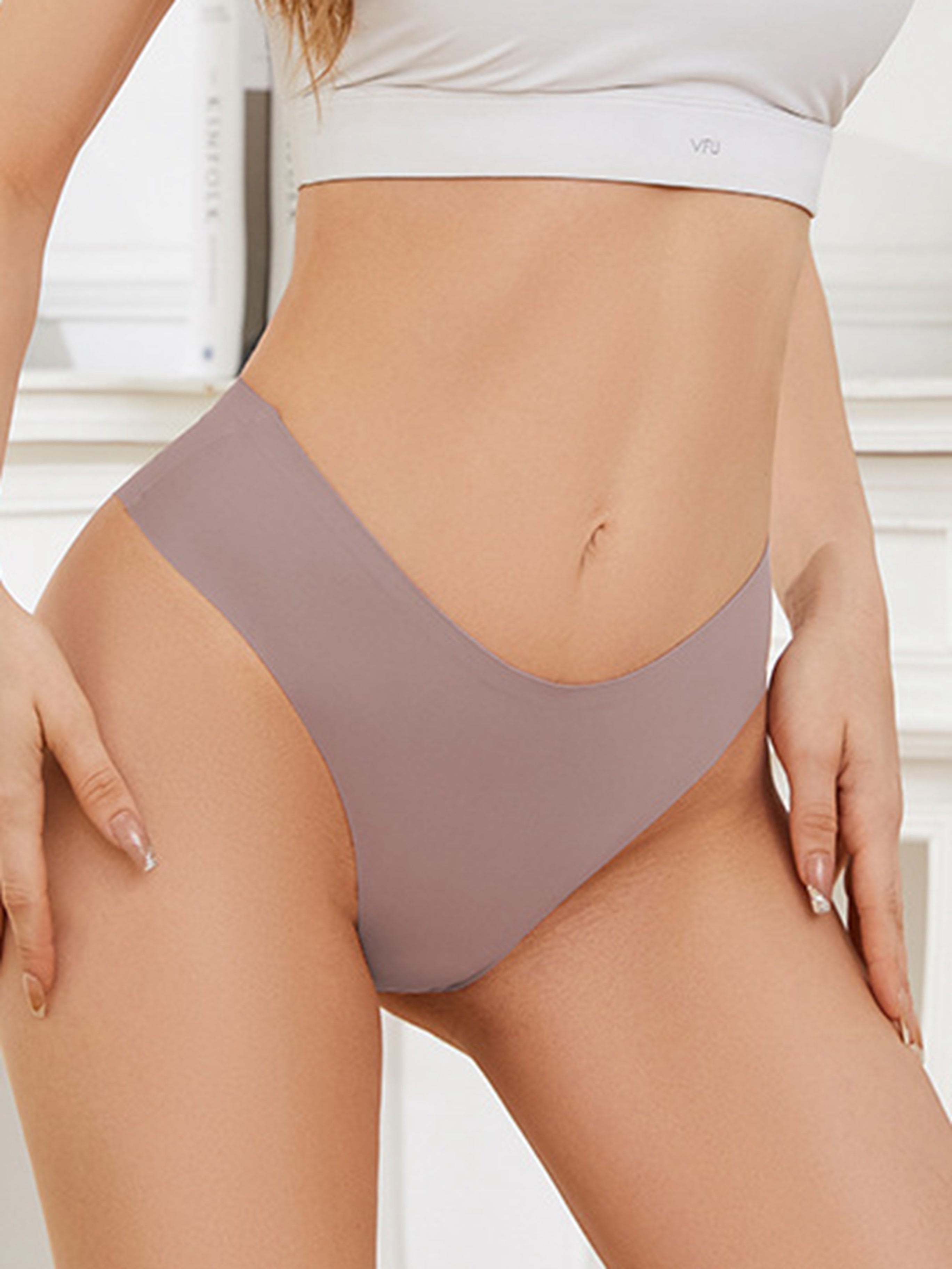 ZASUWA Female Cutout Seamless Strips Panties