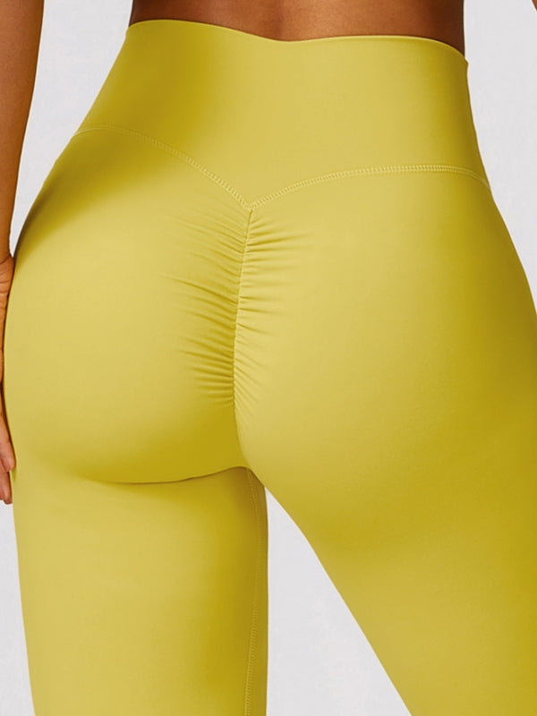 ZASUWA Female Scrunch Bum High-rise Leggings